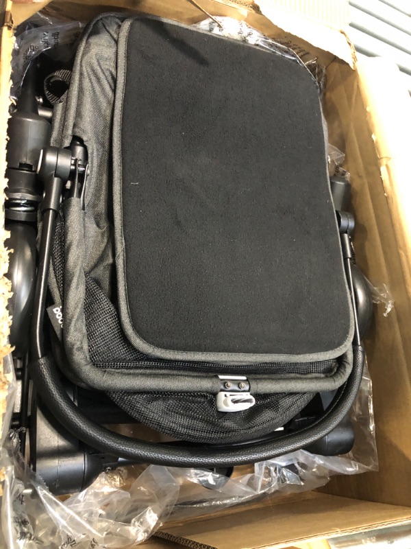 Photo 1 of ** USED***Beberoad Pets T1 Double Pet Stroller for 2 Small Dogs or Cats Lightweight Foldable Double Cat Stroller with Detachable Carrier (Black)