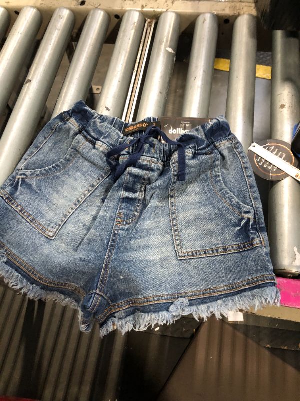 Photo 1 of **SIMILAR**luvamia Women's Casual Mid Rise Denim Shorts Stretch Ripped Raw Hem Jean Shorts SIZE SMALL
