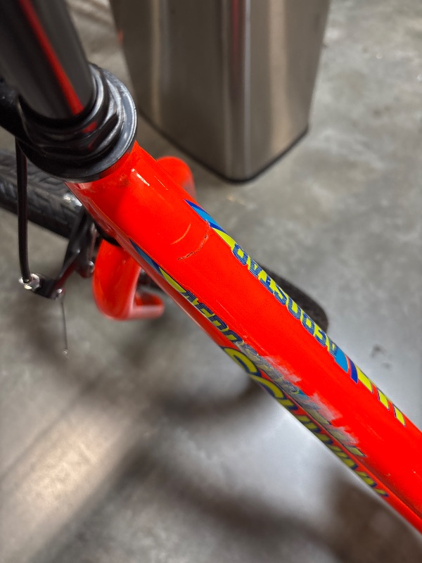 Photo 1 of **MINOR SCRAPES**Schwinn Aerostar 20-in. Children's Bike, Ages 7-13 Years, Orange
