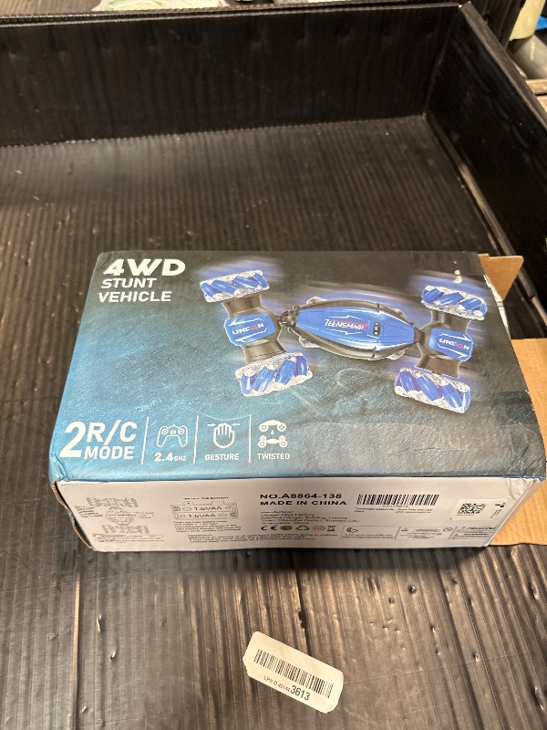Photo 1 of *Missing Parts - Check clerk notes*
Teensmagic Best Birthday Gifts for Boys & Girls Aged 6-12 - Gesture Sensing RC Stunt Car, 2.4Ghz Hand-Controlled Remote Control Twist Cars, 4WD All-Terrain Adaptability