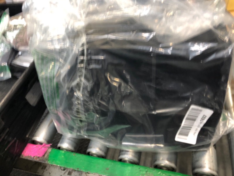 Photo 1 of * A FEW SMALL DINGS NOTHING MAJOR*Farmhouse Coffee Bar Accessories Organizer - Countertop Coffee Station with Drawer, Pod Holder & Condiment Organizer (Black)