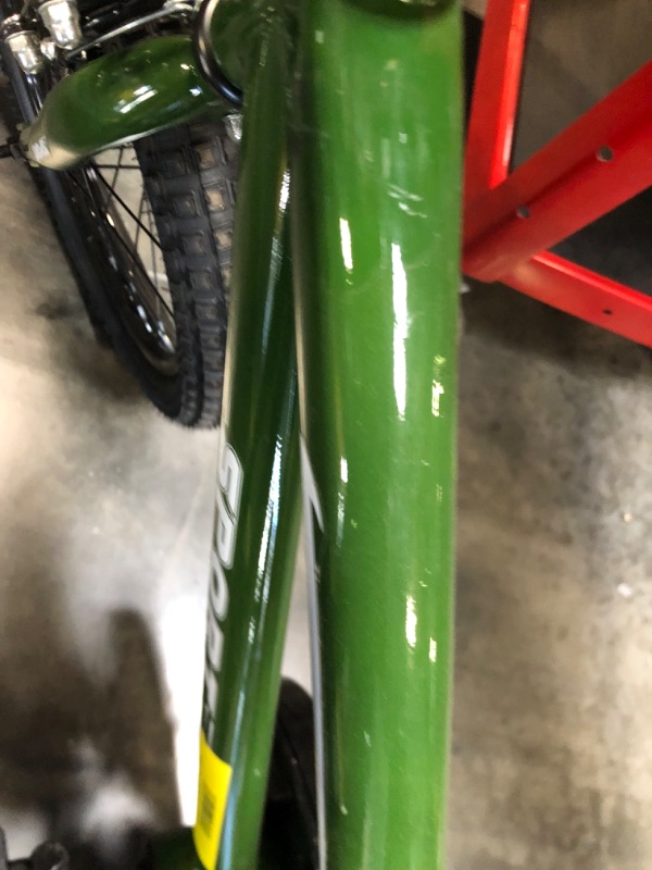 Photo 1 of **BIKE IS OLIVE GREEN NOT BABY BLUE**BODIOO Kids Bike Bicycle 14 Inches Kid Bicycle for Boys Girls with Training Wheels Sturdy Frame Adjustable Seat Handbrake and Coaster Brake for Rider 37 to 42 Inch
