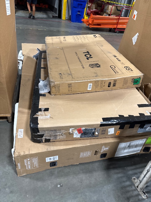 Photo 1 of **AS IS TV'S** 3 ASSORTED SIZE TV'S DAMAGED