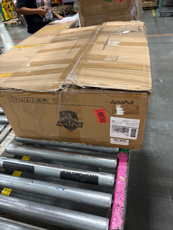 Photo 1 of ***PINK**AutoFull C3 Gaming Chair, Racing Style Gaming Chair with Ergonomic Lumbar Support,Adjustable High Back PU Leather PC Chair with Footrest,Purple