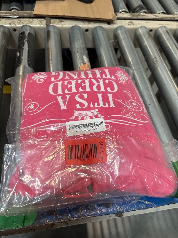 Photo 1 of ***pink***Creed Name Its A Creed Thing You Wouldn't Understand Pullover Hoodie large