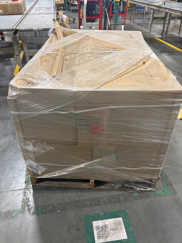 Photo 1 of ***WILL NEED TRUCK OR TRAILER FOR PICK UP**EVAJOY 32ft x 16ft x 52in Metal Frame Swimming Pool Set, Rectangular Above Ground Pool Cover with Sand Filter Pump, Pool Ladder, Ground Cloth for Backyard, Garden, PVC, Blue