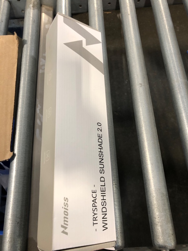 Photo 1 of [2025 Upgraded] Nmoiss Windshield Sun Shade Umbrella [Graphene Rapidly Dissipates Heat] 99% UV Blocking Protects Car from Sun and Heat Damage, Keeps Cool and Protects Interior Medium (56" L x 31" W)