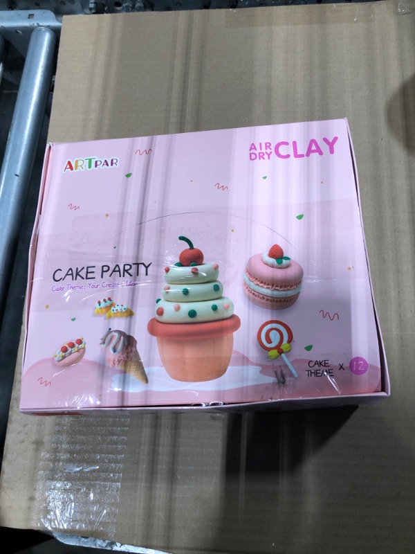 Photo 1 of ******* ONLY 6 **** ARTPAR Air Dry Clay for Kids,Modeling Clay Kit,Model Magic Sculpting Set,Ultra Light & Soft, Safe Non-Sticky | 12 Box DIY Art and Crafts School Projects, Home Party Favors for Boys & Girls