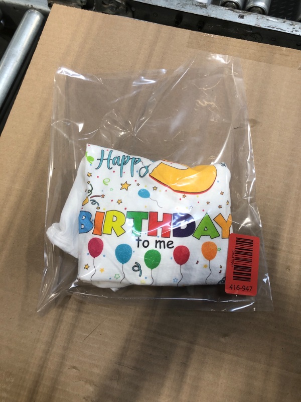 Photo 1 of **** WHITE *** **** PHOTO FOR REFERNCE **** I'm 5 Happy Birthday to Me – Fun 5th Birthday Party T-Shirt XS