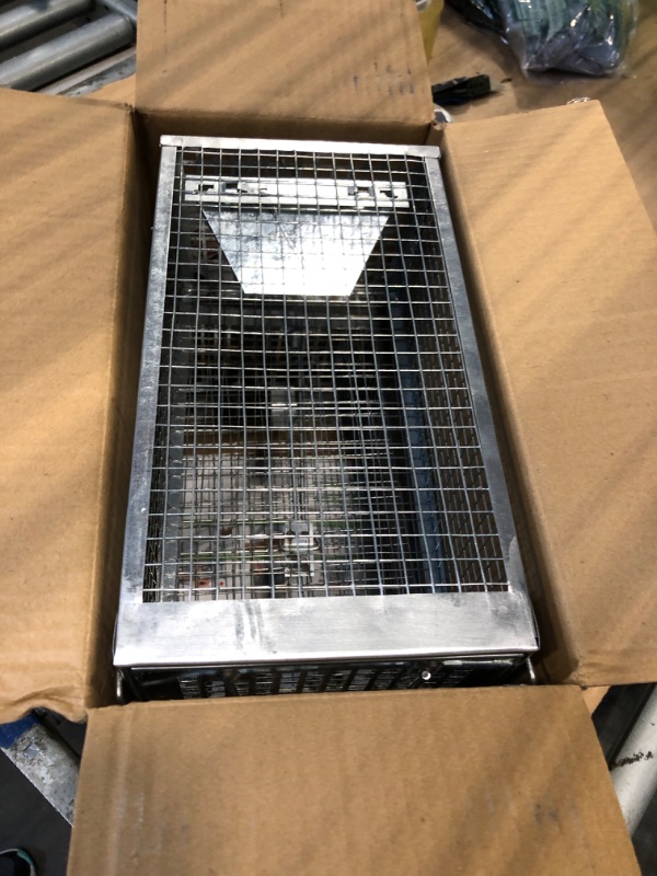 Photo 1 of ***ONLY ONE***2 Packs Humane Rat Trap Outdoor, Wanqueen Humane Mouse Traps Indoor, Small Rodent Chipmunk Trap and Other Live Animal Cage Catch and Release