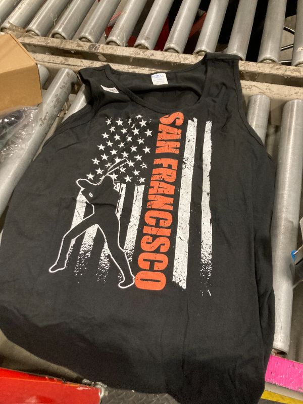 Photo 1 of  **similar ** Vintage San Francisco Skyline Baseball Heartbeat Men Women Tank Top XL