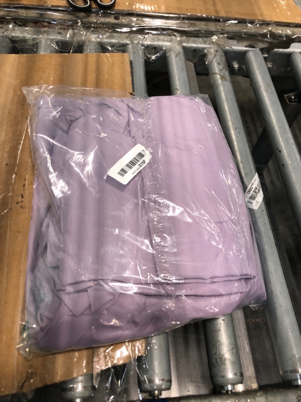 Photo 1 of **MISSING PIECES***Amazon Basics Lightweight Super Soft Easy Care Wrinkle Free Microfiber 3 Piece Bed Sheet Set with 14-Inch Deep Pockets, Twin, Frosted Lavender, Solid, Kids, Men & Women Bedding