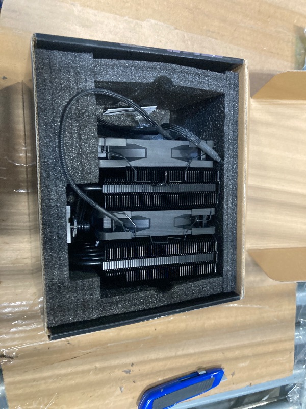 Photo 1 of *******MISSING A PART!!!!!!!!!!!!!!!!!!!!!!Thermalright Peerless Assassin 120 Black CPU Air Cooler, 6 Heat Pipes,TL-C12B PWM Fan, Aluminium Heatsink Cover, AGHP Technology, for AMD AM4/AM5/Intel LGA 1700/115X/1851/1200/2066/2011 PA120 Black