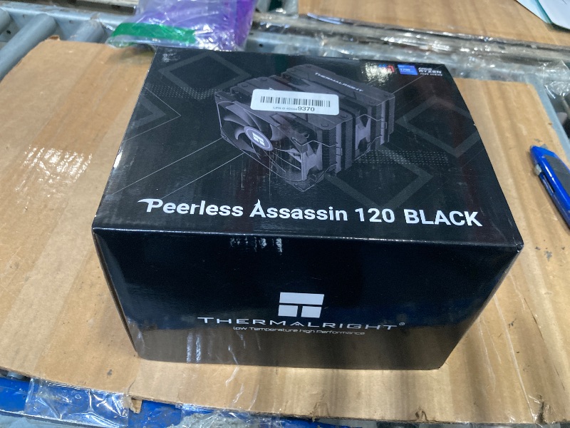 Photo 1 of *******MISSING A PART!!!!!!!!!!!!!!!!!!!!!!Thermalright Peerless Assassin 120 Black CPU Air Cooler, 6 Heat Pipes,TL-C12B PWM Fan, Aluminium Heatsink Cover, AGHP Technology, for AMD AM4/AM5/Intel LGA 1700/115X/1851/1200/2066/2011 PA120 Black