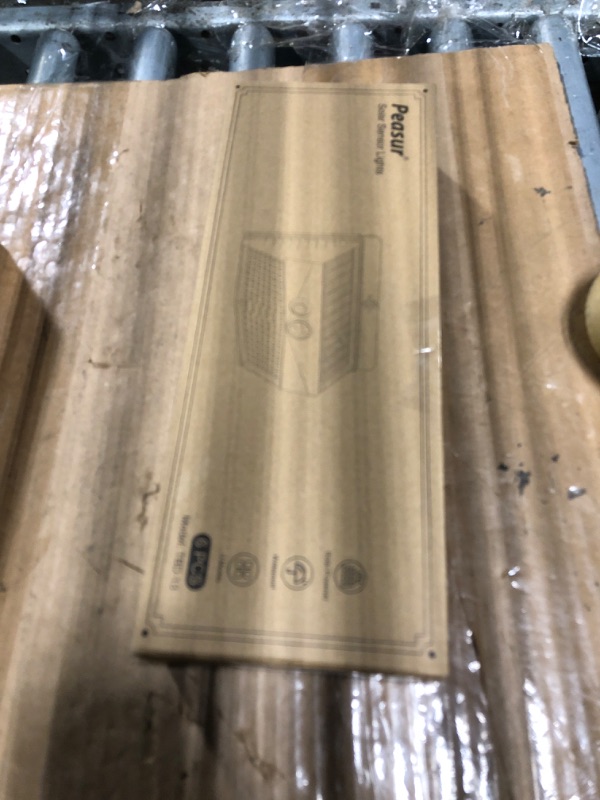 Photo 1 of [6 Packs] Solar Lights Outdoor Motion Sensor Solar Security Lights Waterproof with 3 Lighting Modes Solar Powered Wall Lights Outside for Garden Fence Yard Deck