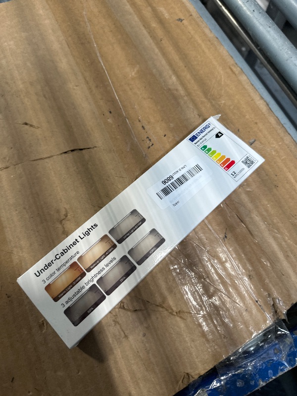 Photo 1 of * only have 2 items*Rihvy Under Cabinet Lighting 8 Inches Rechargeable Motion Sensor Light Indoor, 3 Color Dimmable Closet Light Battery Operated, USB Stick on LED Magnetic Under Counter Lights for Kitchen Stair,