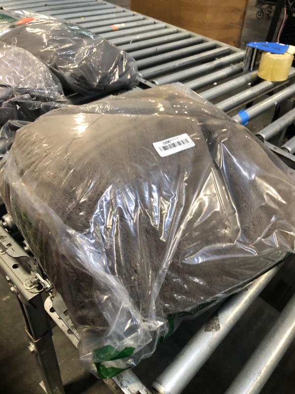 Photo 1 of * LOOSE STRING  COMING OUT*UGG Whitecap Plush Throw Blanket Fleece Lightweight Soft Throw for Couch or Bed Luxury Home Decor for Living Room Washable Hypoallergenic Blankets for Dorm Decor, 50-inch x 70-inch, Light Fawn Brown