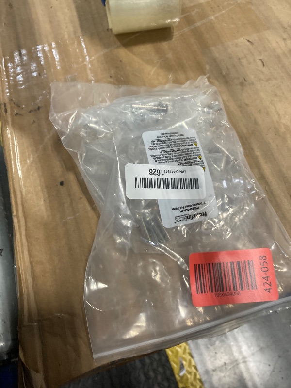 Photo 1 of ** ONLY 3 IN THE BAG *** Franklin Brass Victorian (5-Pack) Cabinet Handles 3" Hole Center Clear Kitchen Drawer Pulls Dresser, Furniture Hardware PN0300-CLR-C1