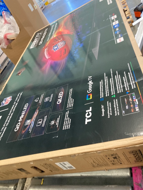 Photo 1 of ** NEW / FUNCTIONAL TESTED** TCL 75-Inch Class QM7K Series QD-Mini LED 4K UHD Google Smart TV Best Premium Mini-LED TV - QLED, 144hz, 288hz Gaming Rate, Anti-Reflective Screen, Bang & Olufsen Audio, Atmos (75QM7K, 2025 Model)