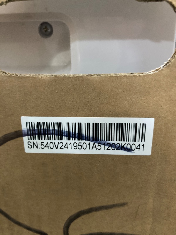 Photo 1 of ** USED/ TESTED FUNCTIONAL/ INCLUDED MANUAL CONTROL AND ACCESORIES **Amazon Basics 3-In-1 Portable Air Conditioner, 12000 BTU (ASHRAE), Cools Up to 550 Sqf, Portable AC with Cool/Dry (Dehumidifier)/Fan-Only Functions, Auto Mode, Sleep Mode, Timer, White