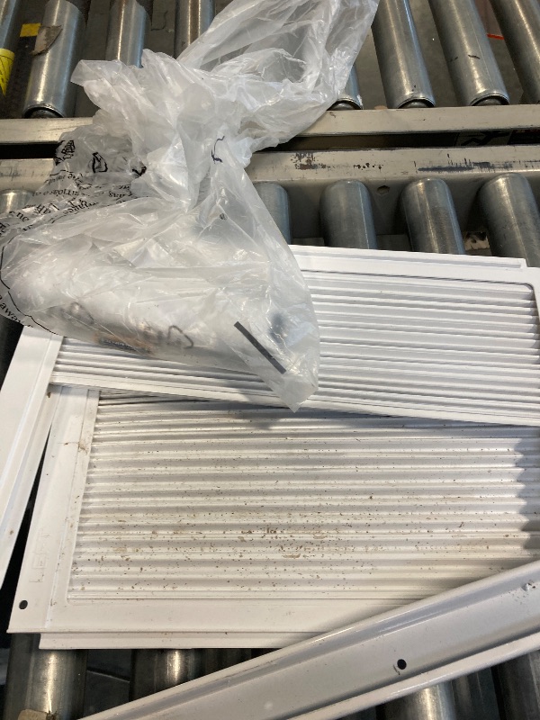 Photo 1 of ** DAMAGE MAJOR DIRTY / VERY USED** Midea 12,000 BTU Smart Inverter Air Conditioner Window Unit with Heat and Dehumidifier – Cools up to 550 Sq. Ft., Energy Star Rated, Quiet Operation, Electronic Controls, Remote Control, White