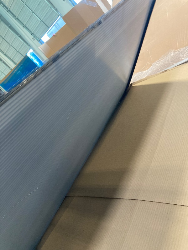 Photo 1 of ** DAMAGE MINOR CHEK PHOTO** Falken Design Polycarbonate Roof Panel Twinwall (Multiwall) Gray 36 in. x 72 in. x 3/8 in. (8MM) Thick