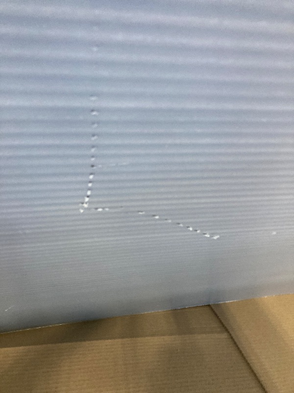 Photo 1 of ** DAMAGE MINOR CHEK PHOTO** Falken Design Polycarbonate Roof Panel Twinwall (Multiwall) Gray 36 in. x 72 in. x 3/8 in. (8MM) Thick