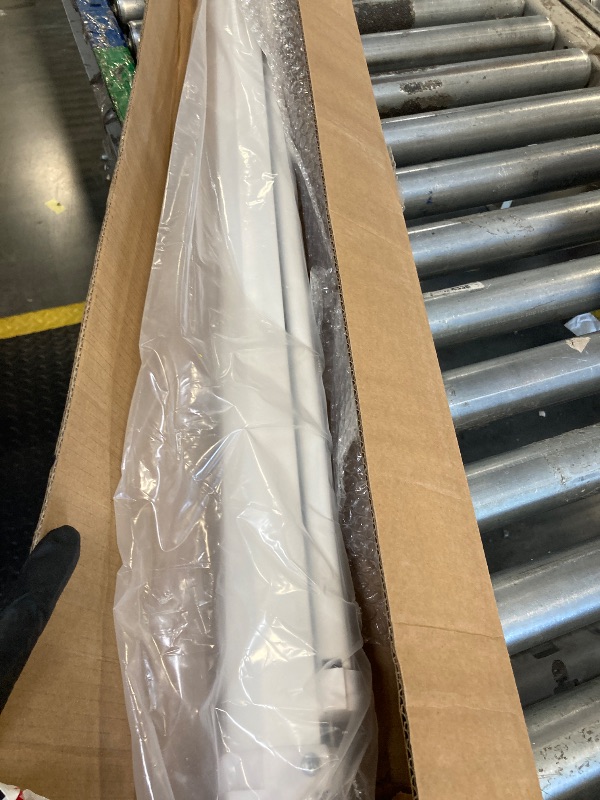 Photo 1 of ** NEW** LopBast Screen 100INCH Manual Pull Down White Projector Screen 16:9 1.2 Gain Retractable Auto-Locking 4K 8K 3D Ultra HD for Home Theater Movie Office Game Projection Screen