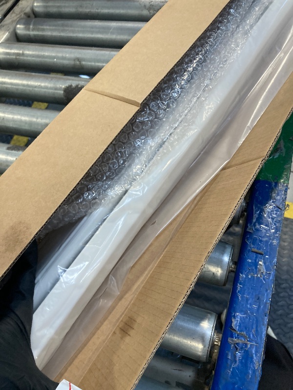 Photo 1 of ** NEW** LopBast Screen 100INCH Manual Pull Down White Projector Screen 16:9 1.2 Gain Retractable Auto-Locking 4K 8K 3D Ultra HD for Home Theater Movie Office Game Projection Screen