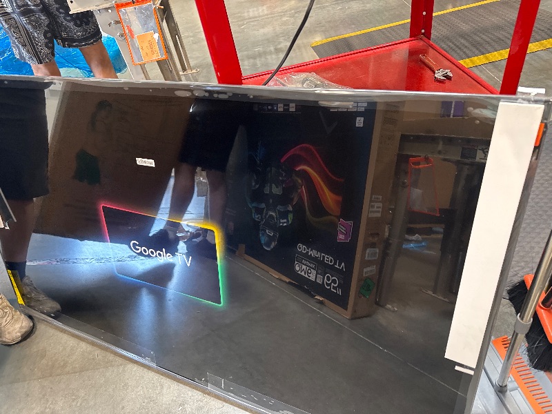 Photo 1 of ** TESTED / FUNCTIONAL MISSING CONTROL** TCL 65-Inch Class QM6K Series QD-Mini LED 4K UHD Google Smart TV Best Value Mini-LED TV - QLED, 144hz, 288hz Gaming Rate, High Contrast Screen, Onkyo Audio, Dolby Atmos (65QM6K, 2025 Model)