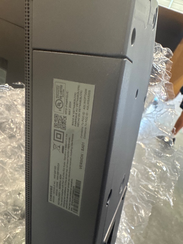 Photo 1 of ** USED/ FUNCTIONAL TESTED / DAMAGE MINOR** Samsung HW-Q910D 9.1.2 ch Soundbar w/Dolby Audio, Surround Sound Expansion, Adaptive Sound, Wireless Subwoofer, 2024