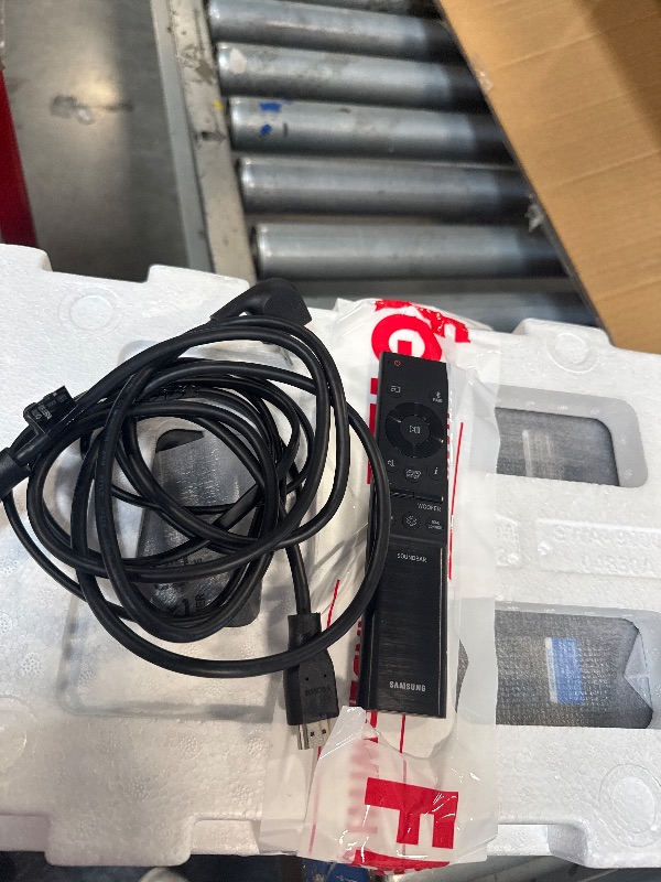 Photo 1 of ** USED/ FUNCTIONAL TESTED / DAMAGE MINOR** Samsung HW-Q910D 9.1.2 ch Soundbar w/Dolby Audio, Surround Sound Expansion, Adaptive Sound, Wireless Subwoofer, 2024