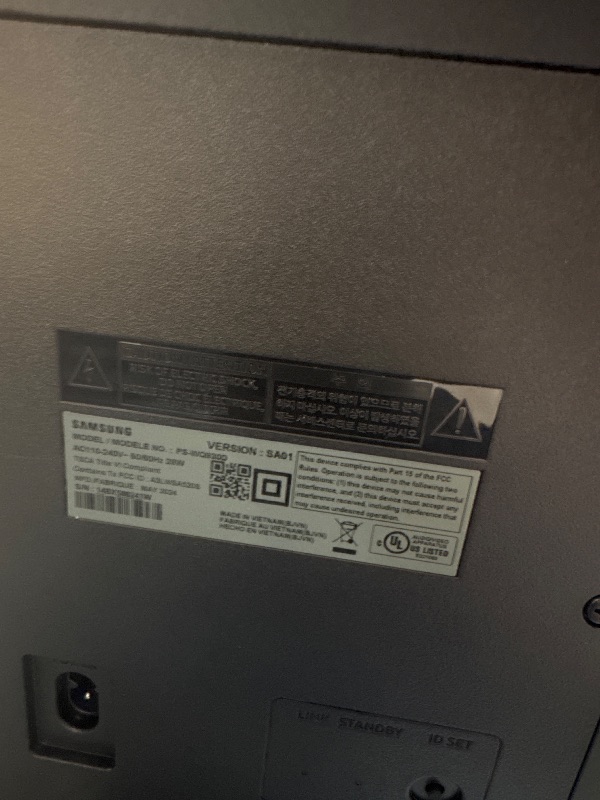 Photo 1 of ** USED/ FUNCTIONAL TESTED / DAMAGE MINOR** Samsung HW-Q910D 9.1.2 ch Soundbar w/Dolby Audio, Surround Sound Expansion, Adaptive Sound, Wireless Subwoofer, 2024