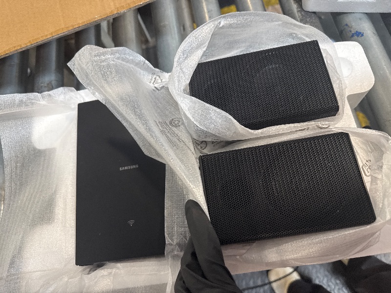 Photo 1 of ** USED/ FUNCTIONAL TESTED / DAMAGE MINOR** Samsung HW-Q910D 9.1.2 ch Soundbar w/Dolby Audio, Surround Sound Expansion, Adaptive Sound, Wireless Subwoofer, 2024