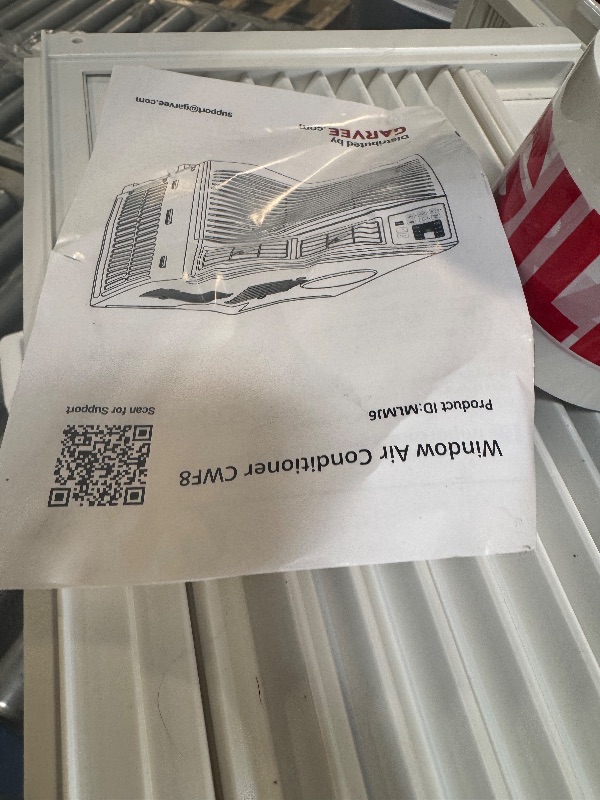 Photo 1 of ** VERY USED/ DIRTY / FUNCTIONAL TESTED /INCLUDEDCONTROL ** 8,000 BTU Window Air Conditioner,Cool Rooms Up to 350 Sq.Ft.,Smart Window AC Unit with Smartphone App or Remote Control,3 Fan Mode,Sleep&ECO Mode,Washable Filter,for Bedroom Apartment Office,New