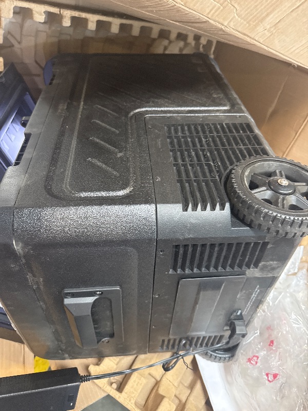 Photo 1 of ** VERY USED/ TESTED FUNCTIONAL/ DIRTY **WOLFBOX 12V Car Refrigerator, 39 Quart Dual Zone Car Fridge, Portable Freezer(-8?~68?) with 12/24V DC 100/240V AC, APP Control Electric Cooler for Car, RV, Camping, Travel and Home Use