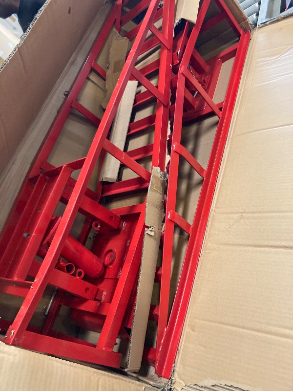 Photo 1 of ** USED** KAFLLA Hydraulic Car Ramps 5T 11000lbs, 2 pcs Heavy Duty Steel Automotive Vehicle Ramps Lift Height 9" - 15", Low Profile Portable Car Lift Service Ramps Truck Trailer Garage