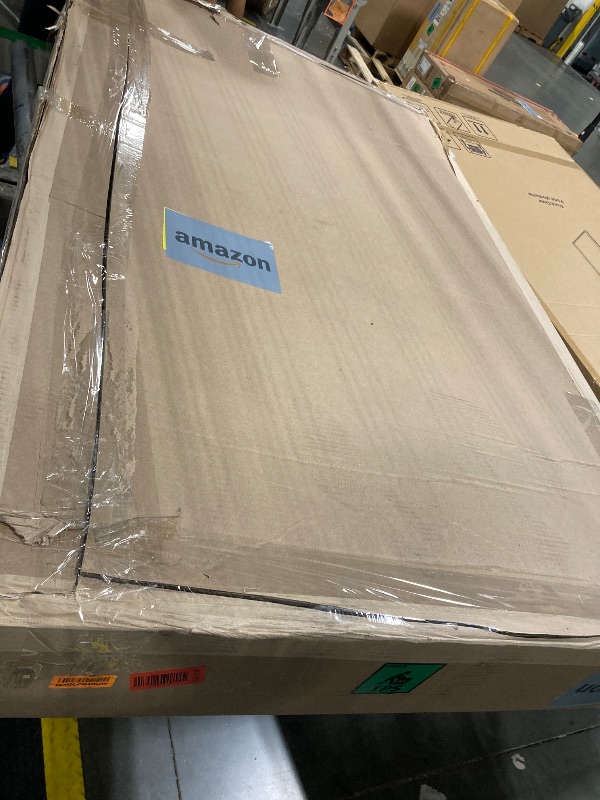 Photo 1 of ** USED**Noah William Home White Polystyrene Tub Wall Surround 36"x 60"x 58" - Waterproof, Easy-to-Install, Two Shelf Units Kit Included - Bathtub Wall Surround Panels - Subway Tiles Pattern, Classic Shelves