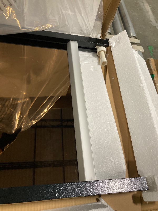 Photo 1 of ** SET 2 BOXES / NEW** Alpine Corporation | 72"H Indoor/Outdoor Mirror Waterfall Floor Fountain — LED Lights & River Stones — Elegant Bronze Finish for Home, Office, Patio & Entryway Décor