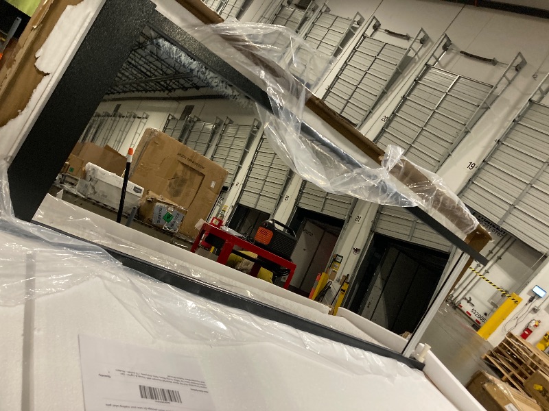 Photo 1 of ** SET 2 BOXES / NEW** Alpine Corporation | 72"H Indoor/Outdoor Mirror Waterfall Floor Fountain — LED Lights & River Stones — Elegant Bronze Finish for Home, Office, Patio & Entryway Décor