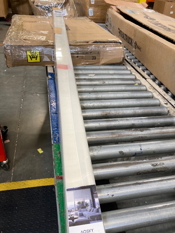 Photo 1 of ** USED** AOSKY Blackout Roller Shades Cordless Blinds for Windows, Free-Stop Shades with Valance, Thermal Insulated Fabric, UV Protection, Blinds for Home and Office (60" W x 72" H, Linen Beige