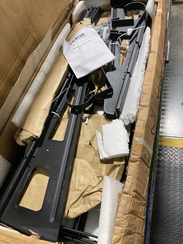 Photo 1 of ** USED** VEVOR 2 x 6 ft Garage Shelving Wall Mounted, 2 Pack Heavy Duty Wall Shelves 1000lbs Capacity, Garage Storage Rack Floating Shelves for Shop, Shed, Storage