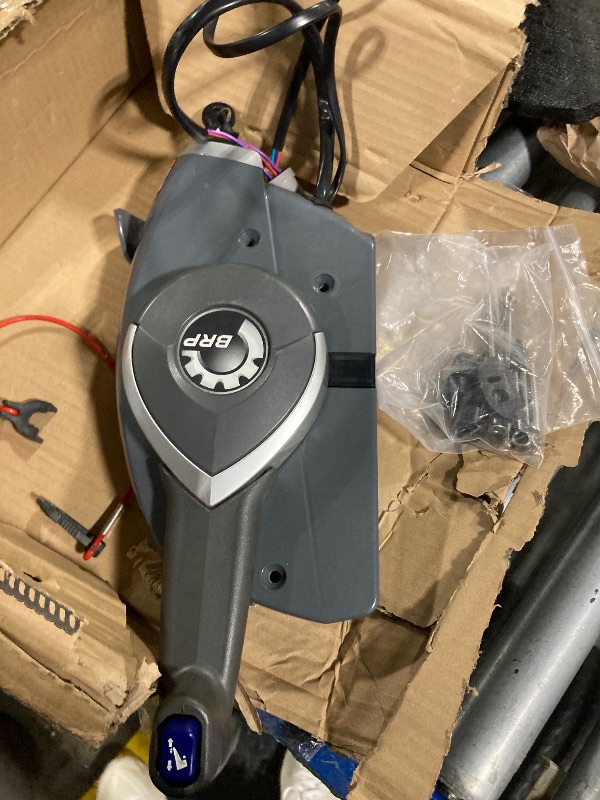 Photo 1 of ** VERY USED** YIXIN 5006180 Boat Motor Side Mount Remote Control Box Compatible with Johnson Evinrude OMC BRP Outboard Engine