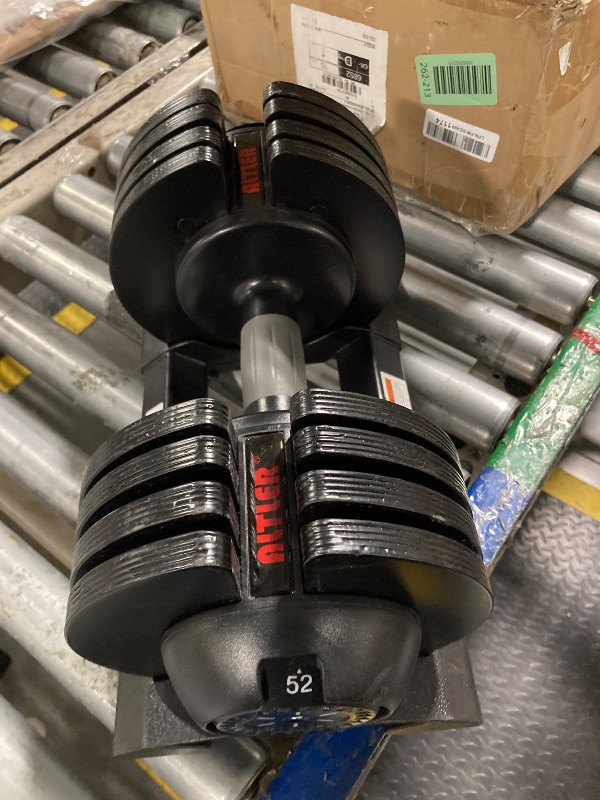 Photo 1 of Alter Adjustable Dumbbell SetWeights Dumbbell with Anti-Slip Texture Handle,1 Sec Speed Adjustment Men/Women Gym and Home Strength Training Equipment.