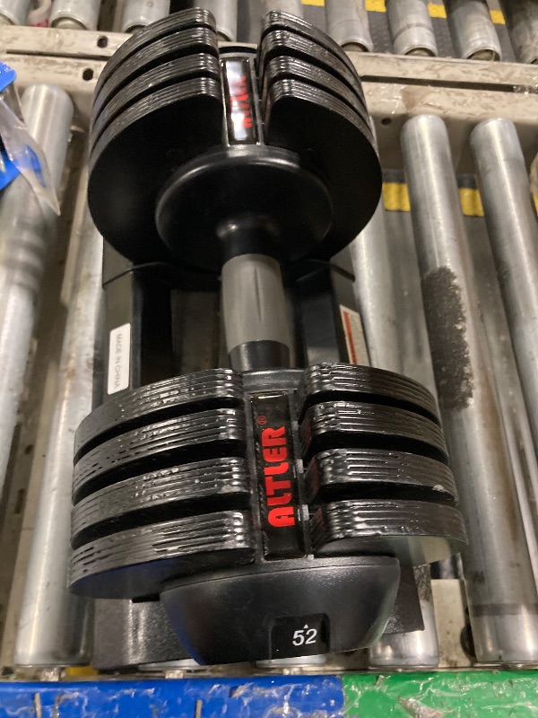 Photo 1 of Alter Adjustable Dumbbell SetWeights Dumbbell with Anti-Slip Texture Handle,1 Sec Speed Adjustment Men/Women Gym and Home Strength Training Equipment.