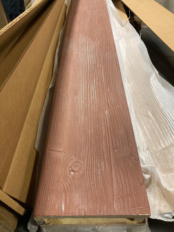 Photo 1 of * *SIMILAR // SET 2 BOX ** 12"** flat synthetic wood roof beams 9223