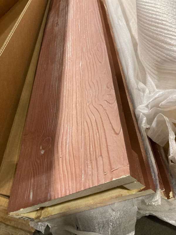 Photo 1 of * *SIMILAR // SET 2 BOX ** 12"** flat synthetic wood roof beams 9223