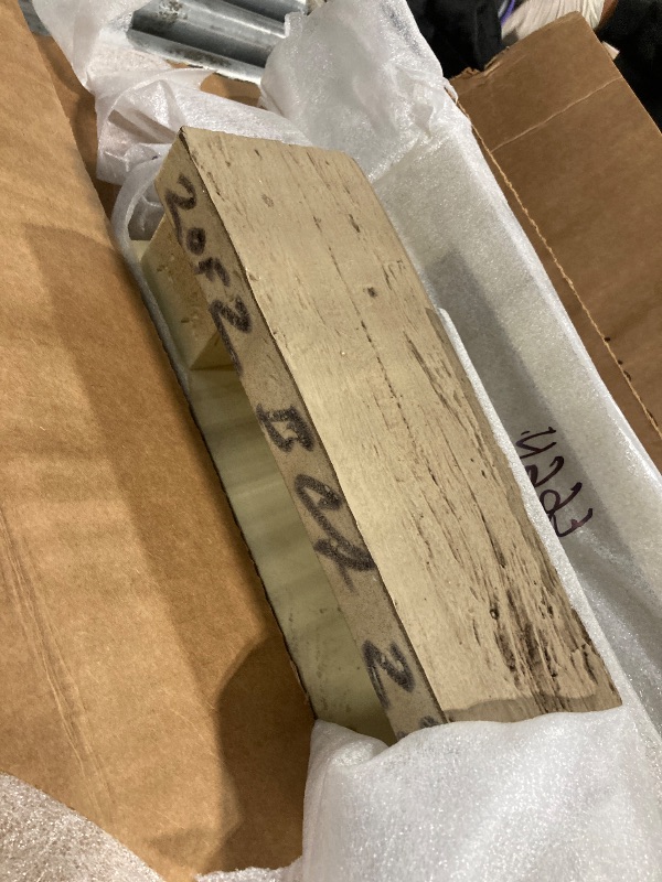 Photo 1 of * *SIMILAR // SET 2 BOX ** 12"** flat synthetic wood roof beams 9223