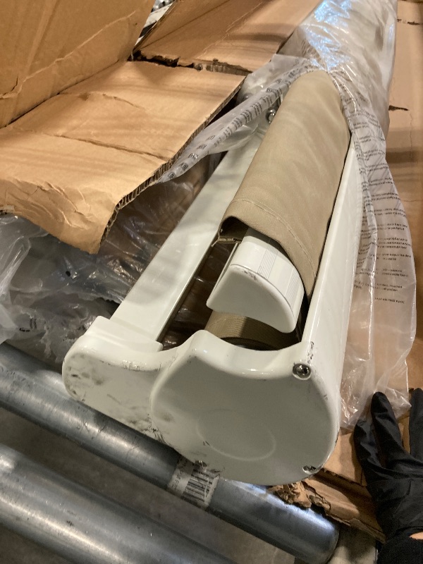 Photo 1 of ** USED** Diensweek 15x16' Patio Awning Retractable, Fully Assembled Motorized Electric Commercial Grade - Quality 100% Dope-Dyed Acrylic Window Door Sunshade Shelter - Deck Canopy Balcony ( Beige)