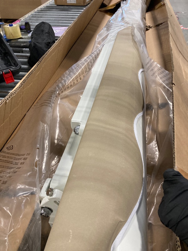 Photo 1 of ** USED** Diensweek 15x16' Patio Awning Retractable, Fully Assembled Motorized Electric Commercial Grade - Quality 100% Dope-Dyed Acrylic Window Door Sunshade Shelter - Deck Canopy Balcony ( Beige)